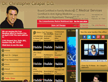Tablet Screenshot of drcal.net